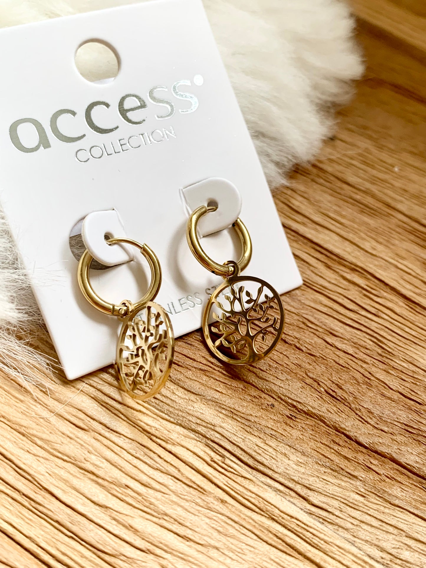 Boucles d’oreilles « arbre de vie »