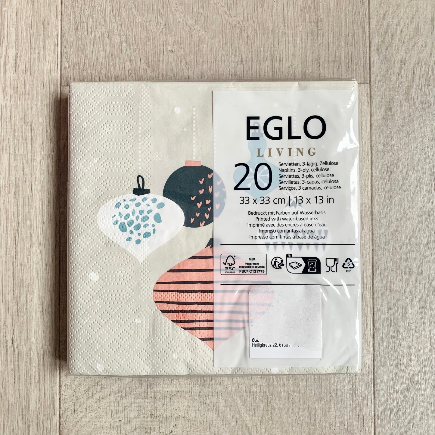 Serviettes « Christmas zen »