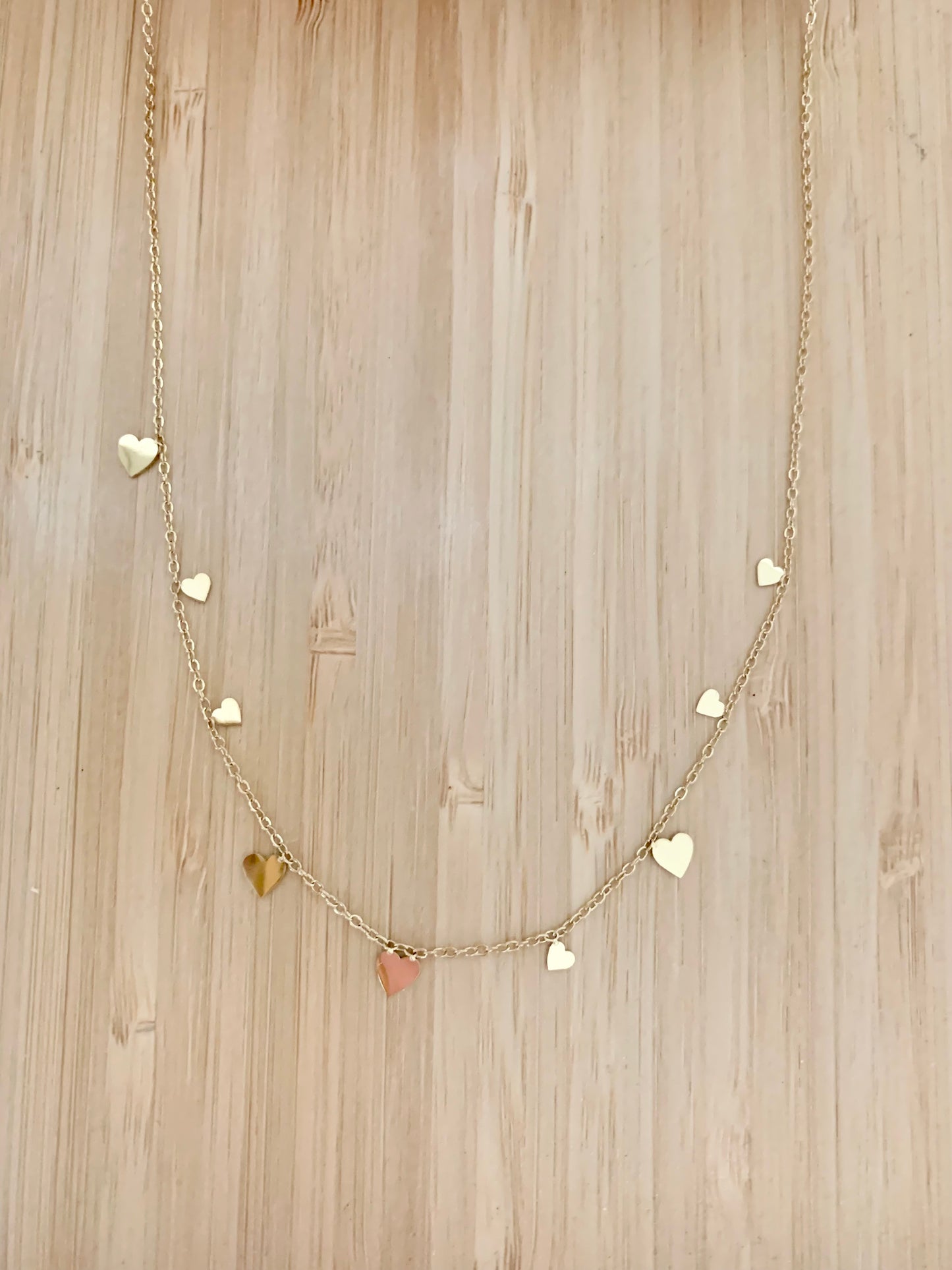Collier « petits cœurs »
