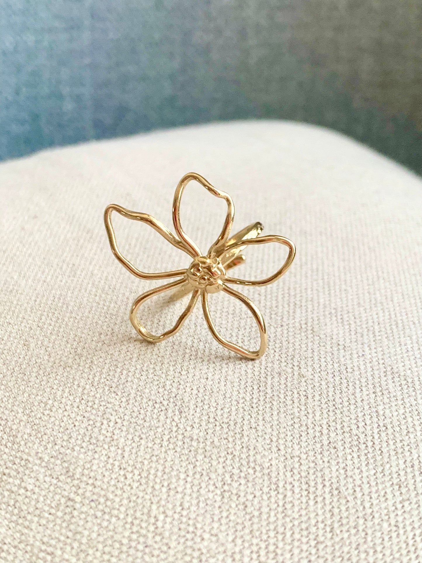 Bague « Sherine » dorée