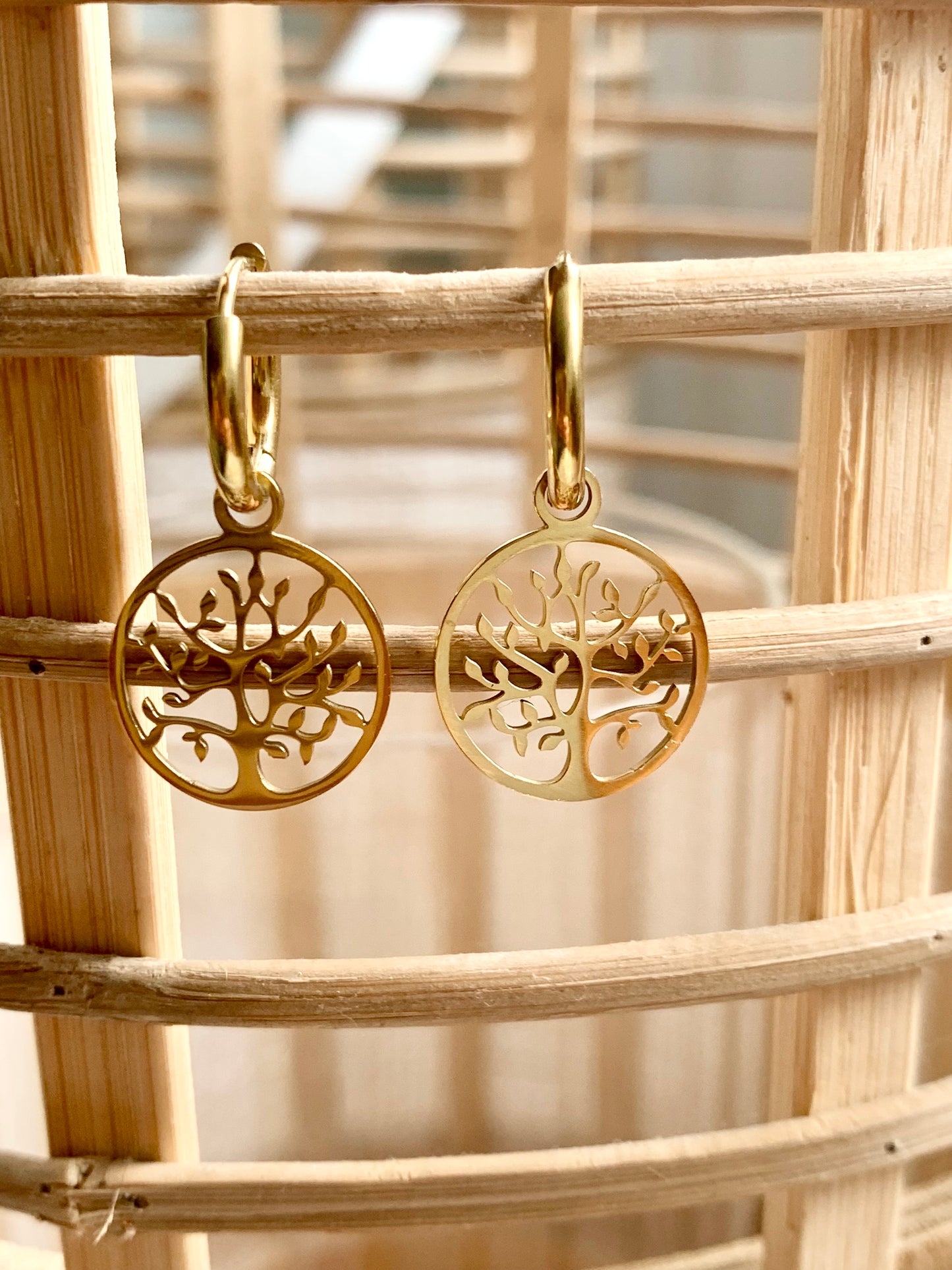 Boucles d’oreilles « arbre de vie »