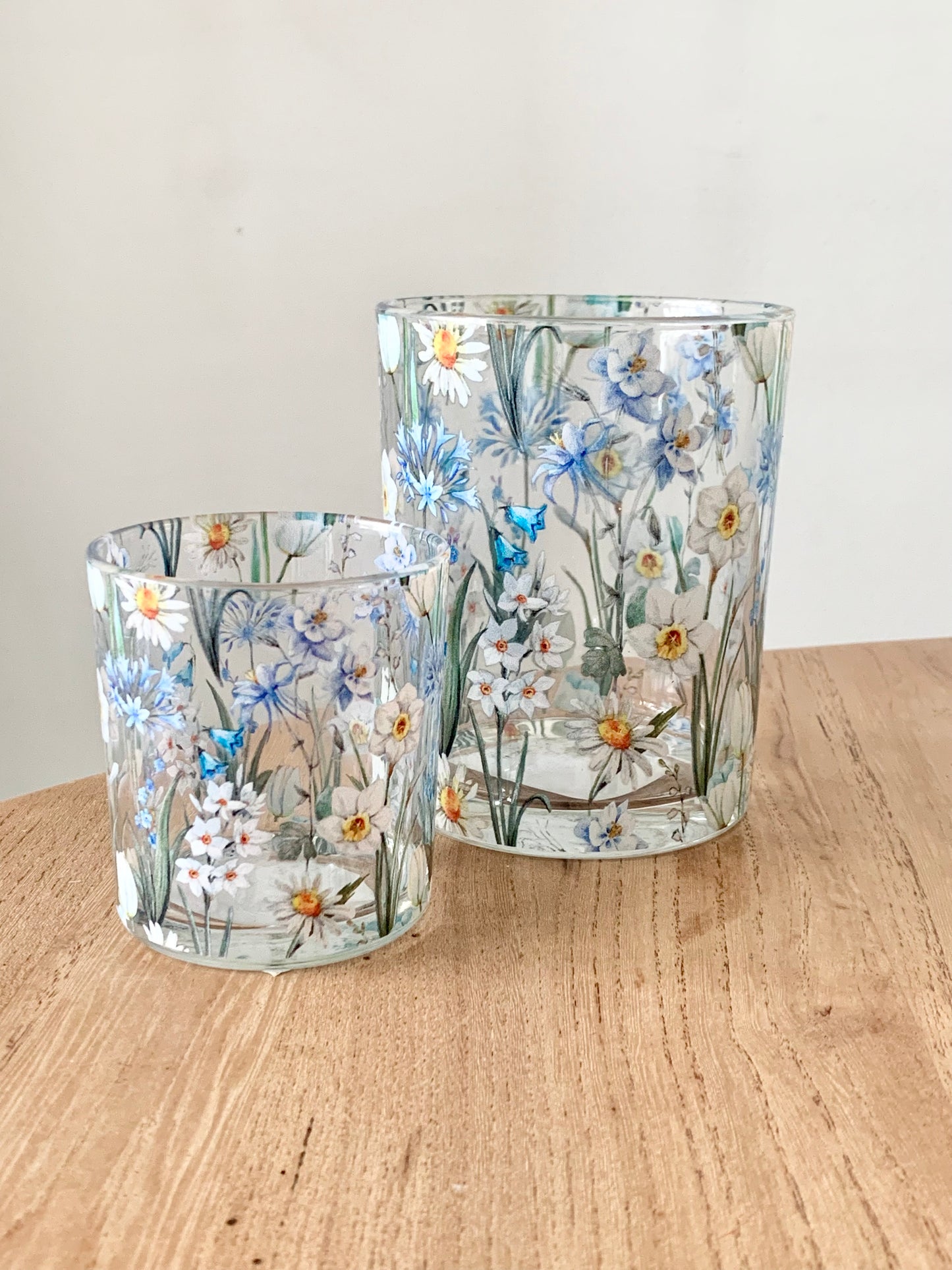 Photophore S fleurs sauvages