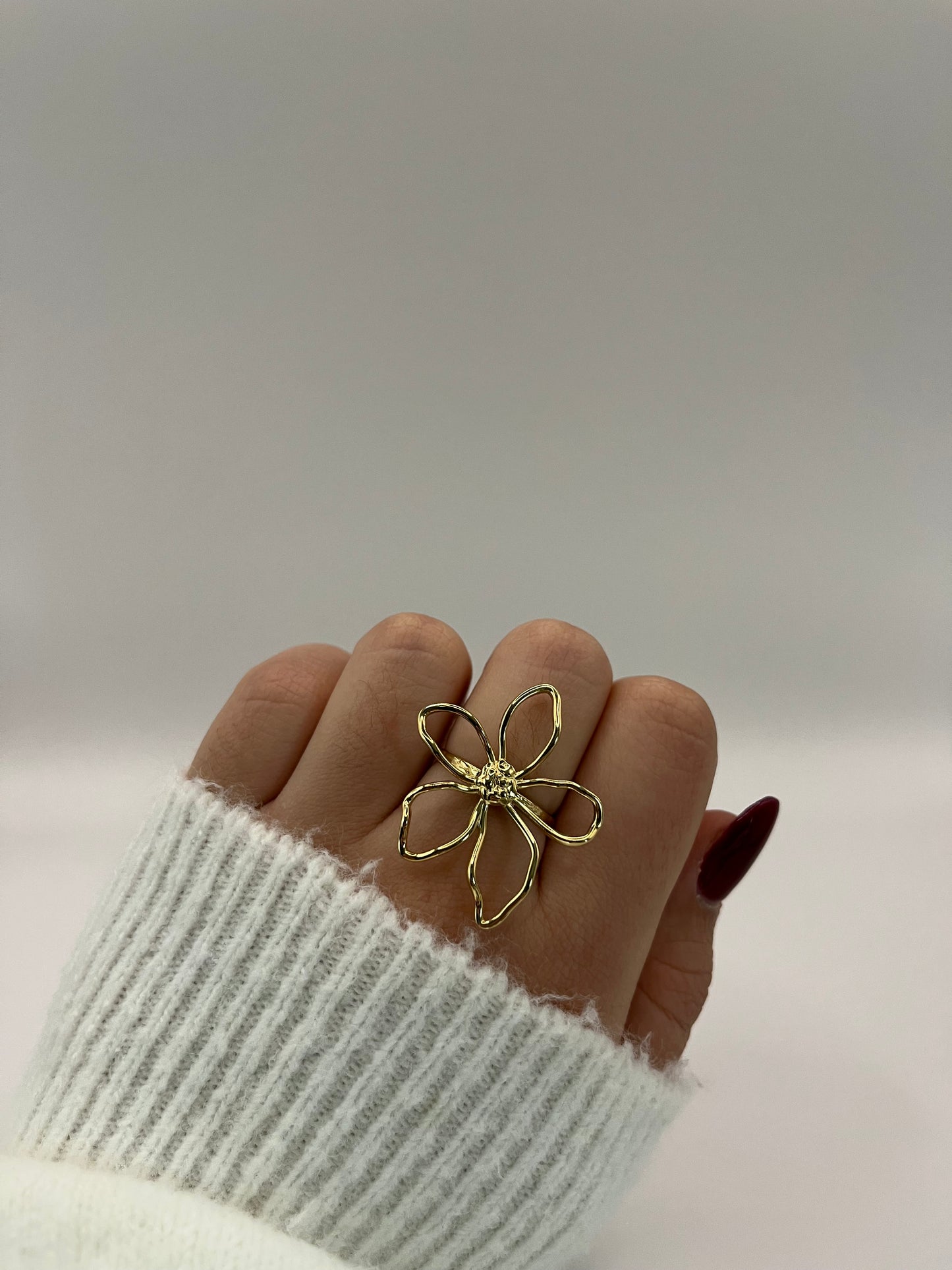 Bague « Sherine » dorée