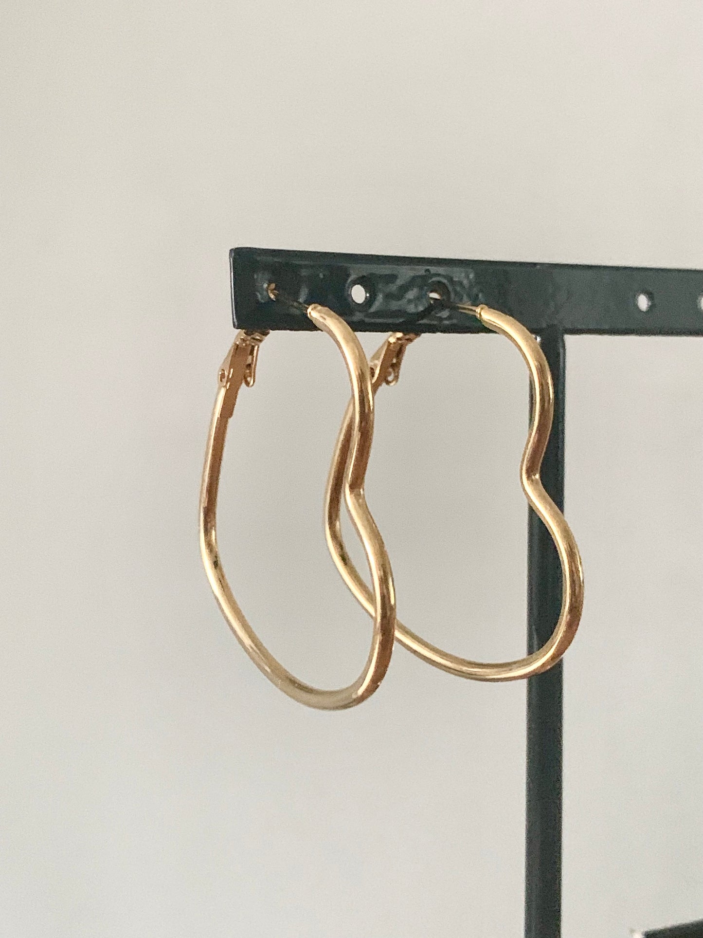 Boucles d’oreilles « grand cœur »