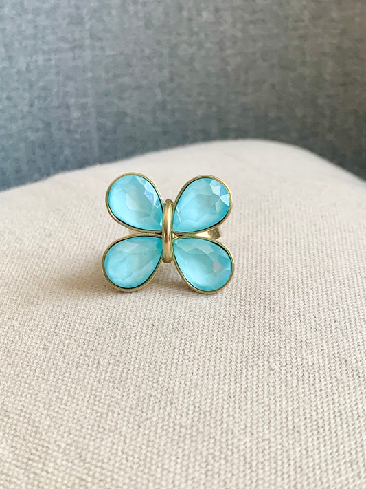 Bague « blue butterfly »