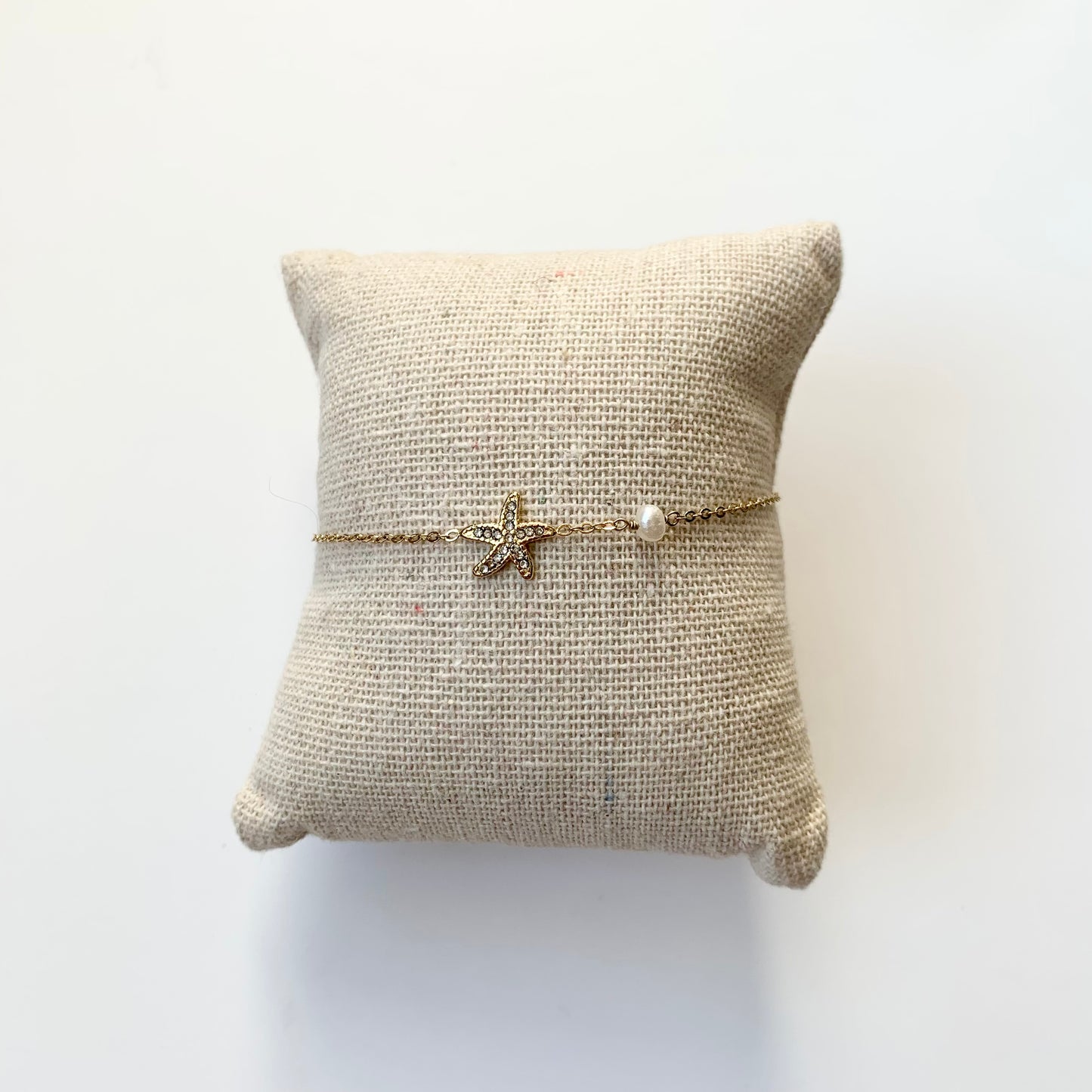 Bracelet « étoile brillante/perle »