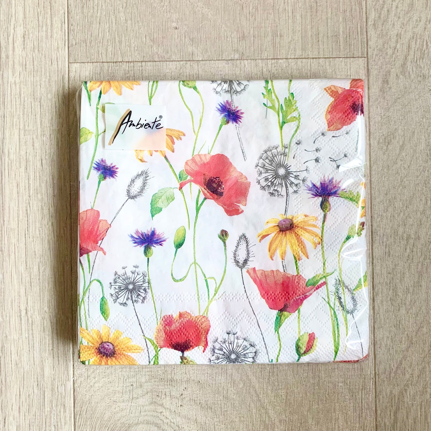 Serviettes « poppy meadow »