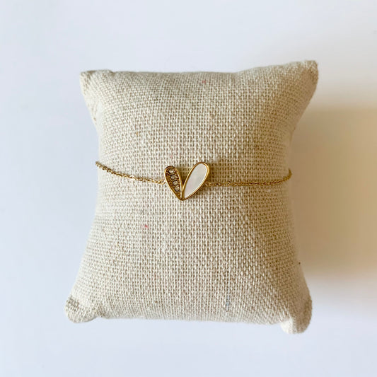 Bracelet « coeur en duo »