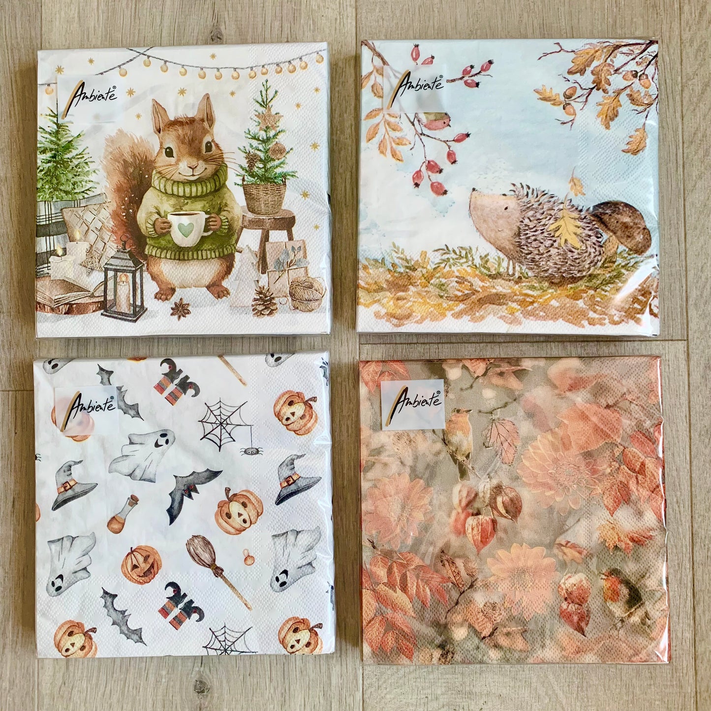 Serviettes « automne »