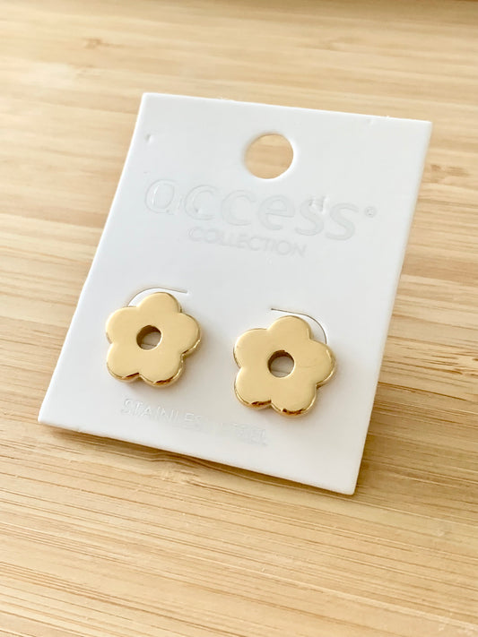 Boucles d’oreilles « fleur »