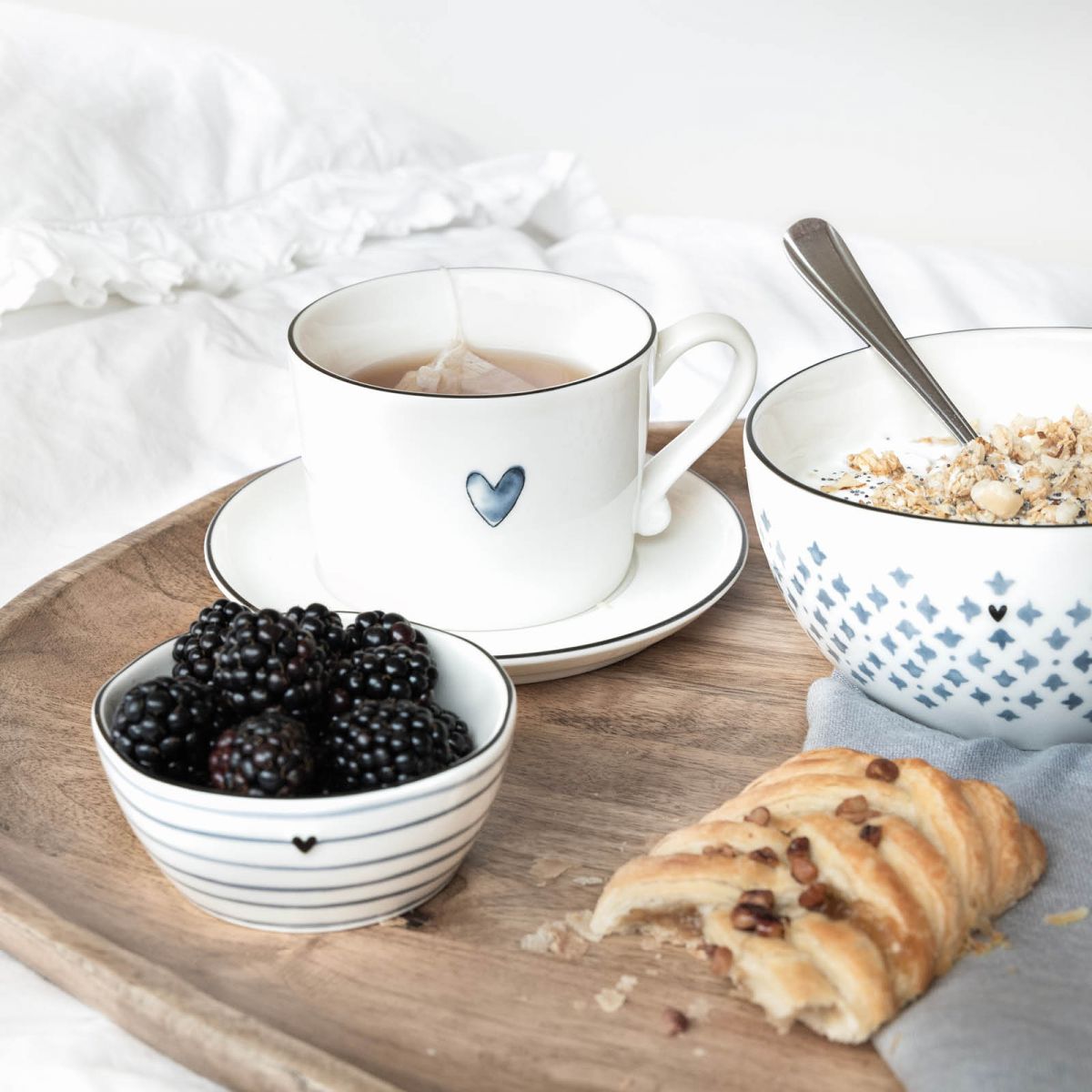 Mug « Iris blue »