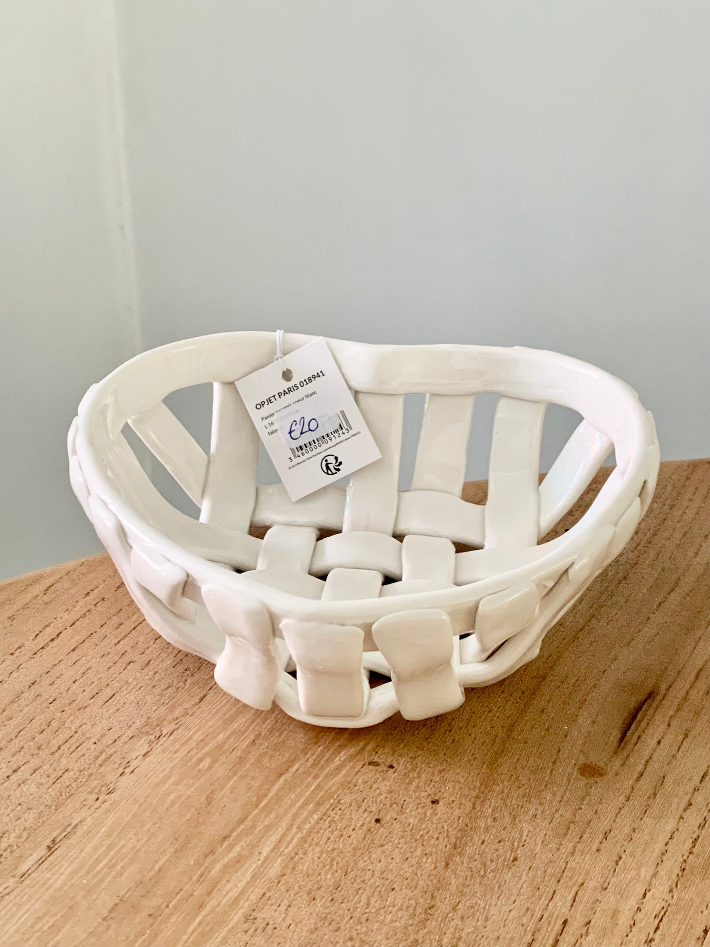 Panier en céramique