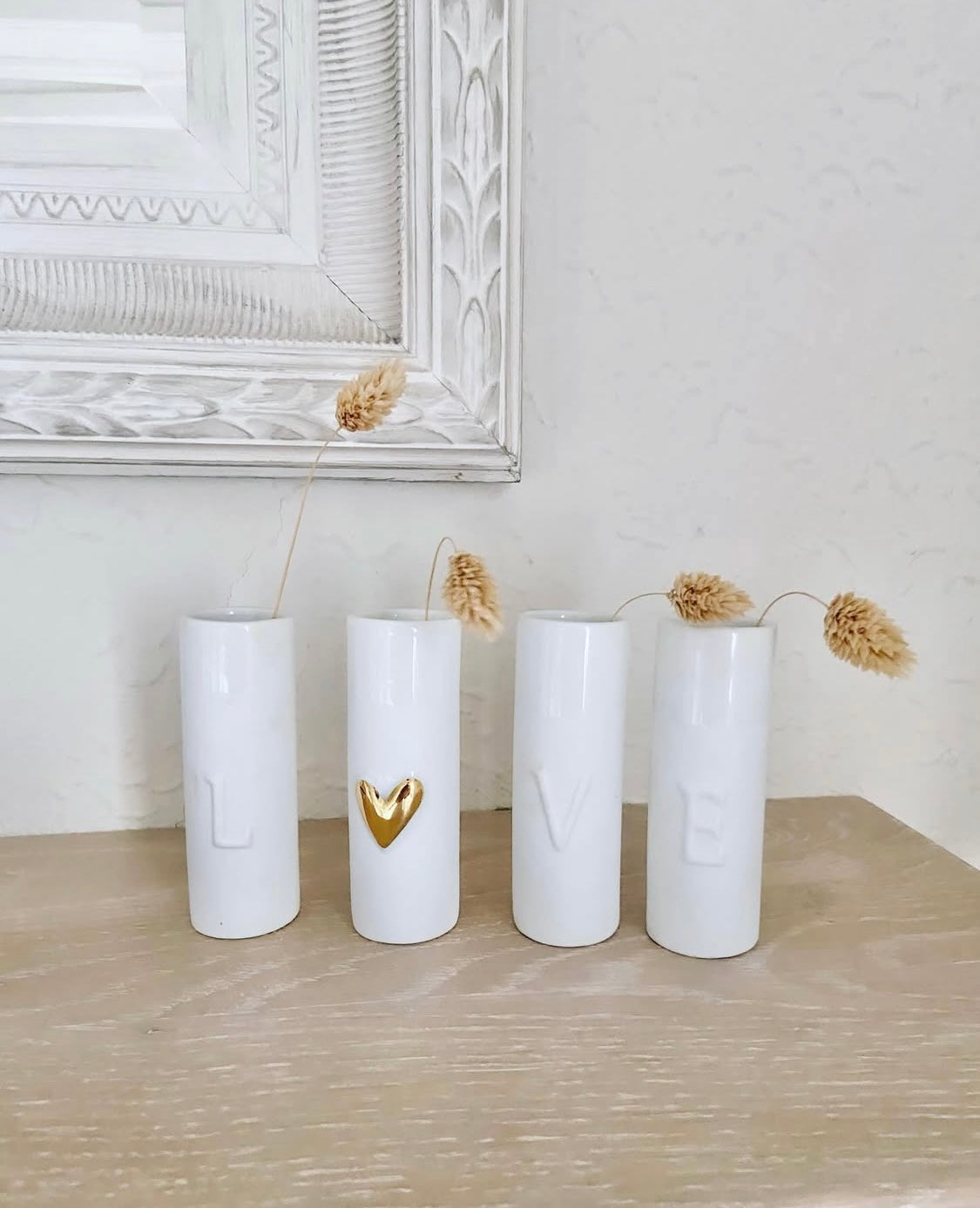 Set de 4 mini vases