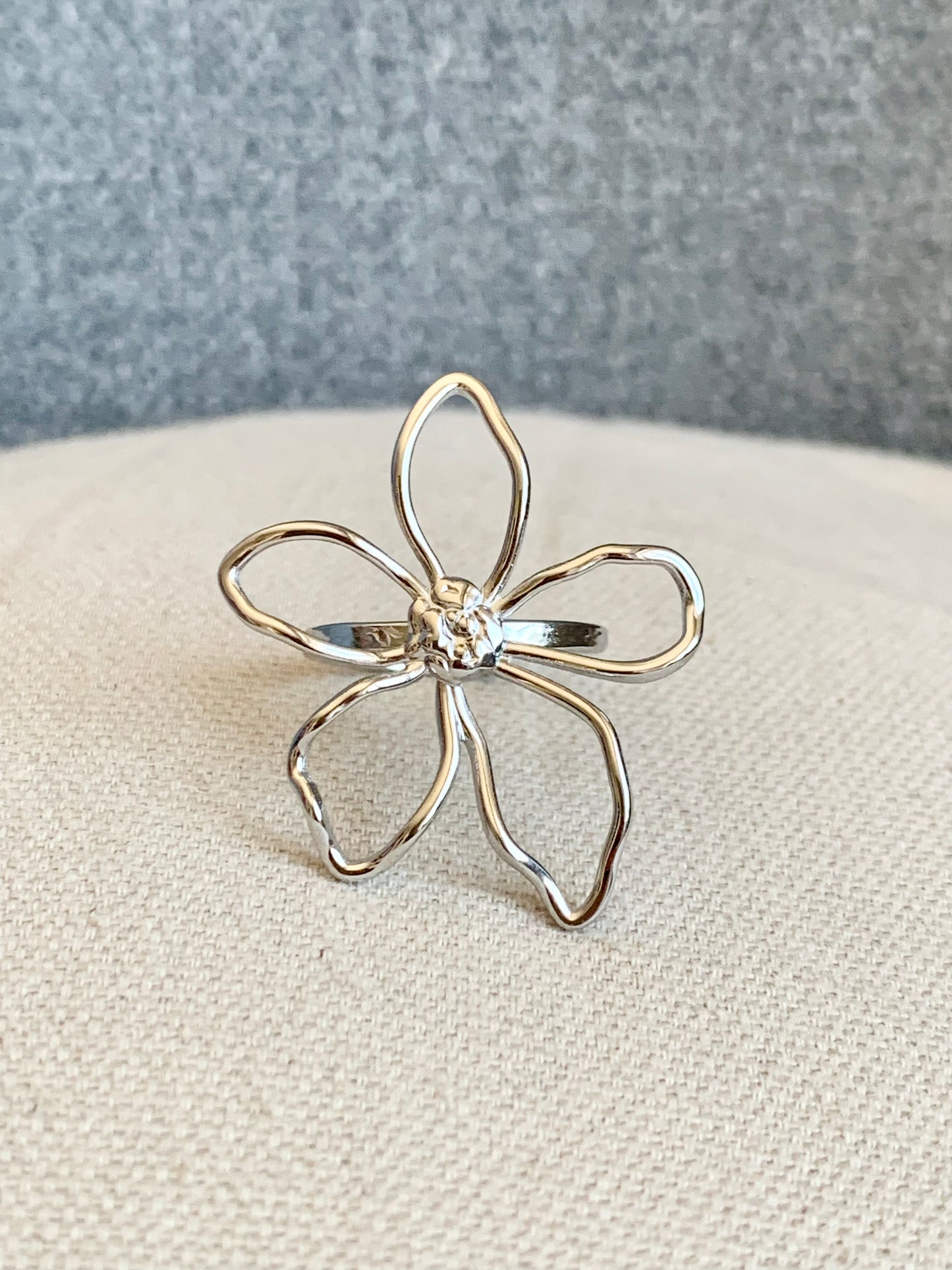 Bague « Sherine » argenté