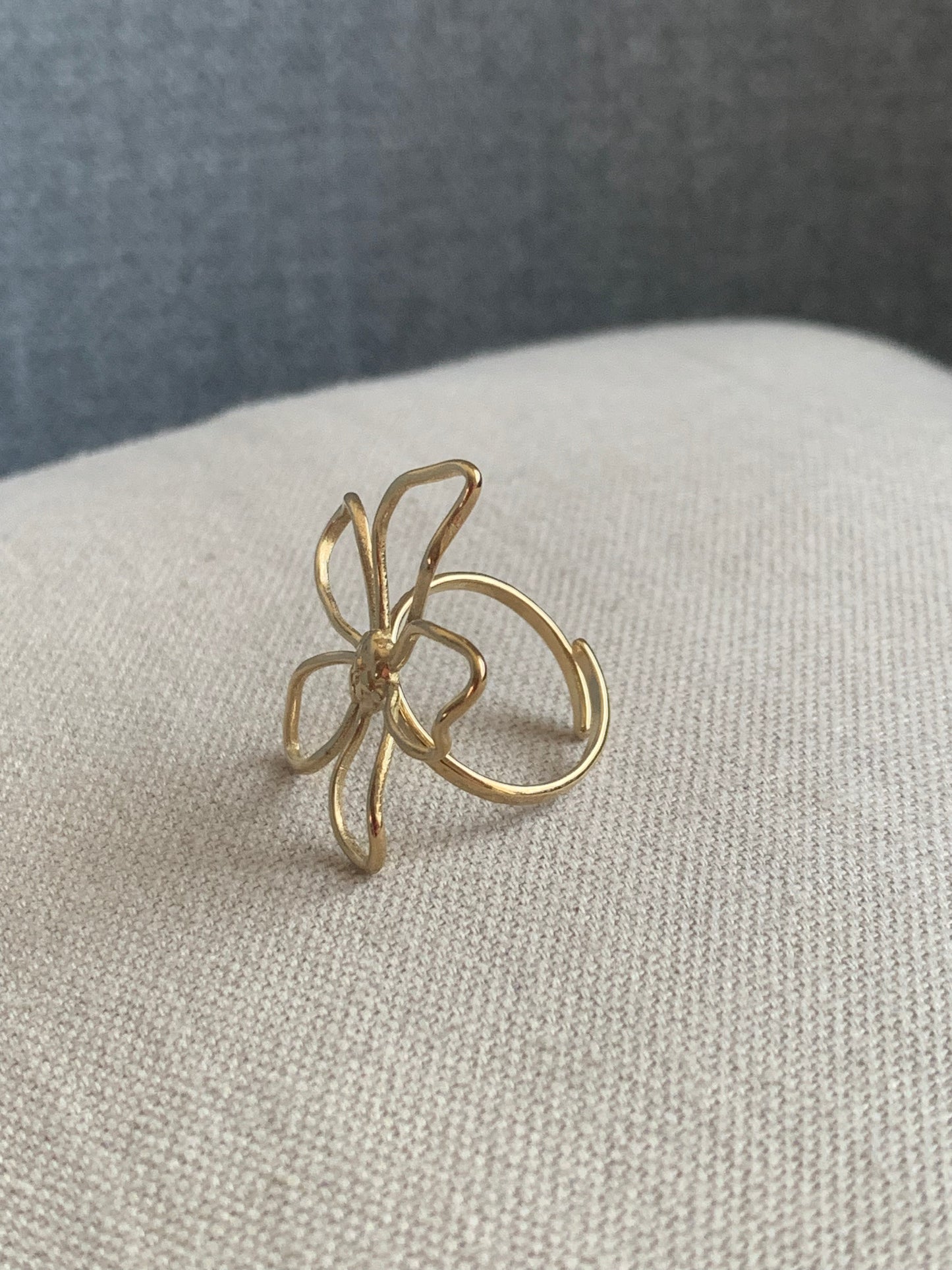 Bague « Sherine » dorée