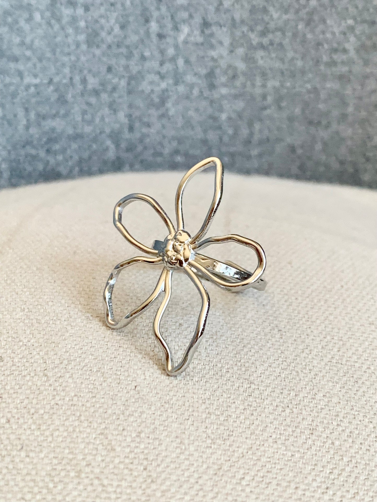 Bague « Sherine » argenté
