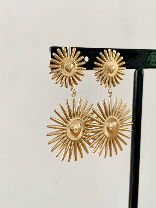 Boucles d’oreilles sunshine
