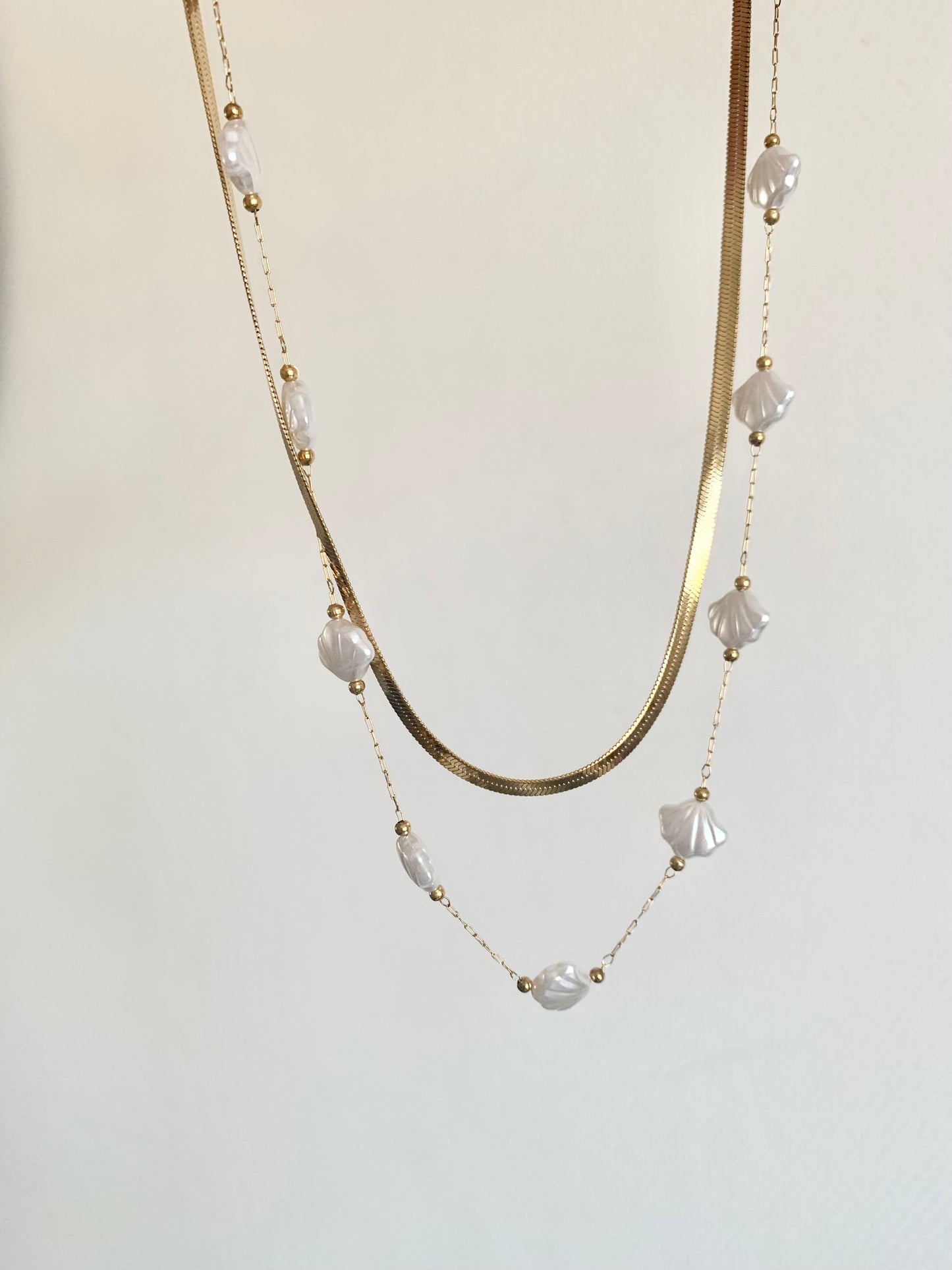 Collier coquillages