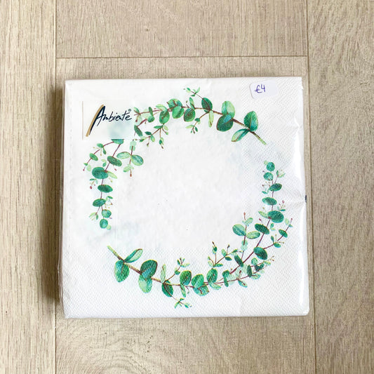 Serviettes « Eucalyptus Branch »