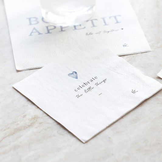 Serviettes « celebrate »