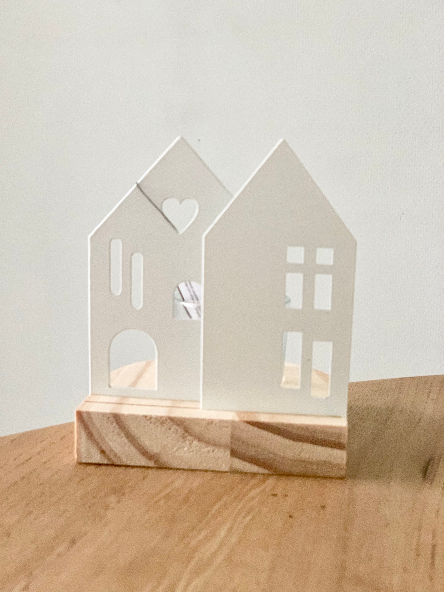 Photophore doubles maisons basses
