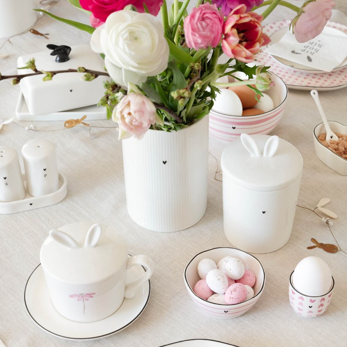 Set de 3 bols (rose)