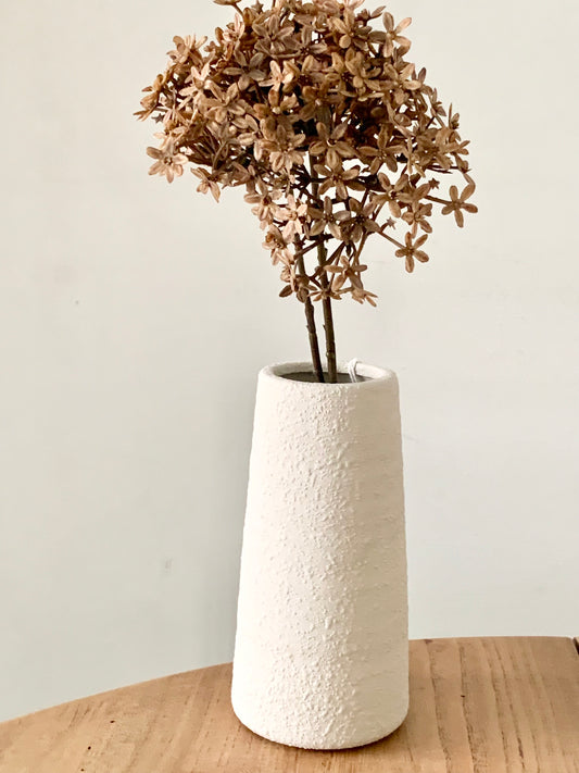 Vase beige S