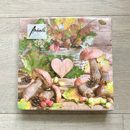 Serviettes « Jardin d’automne »