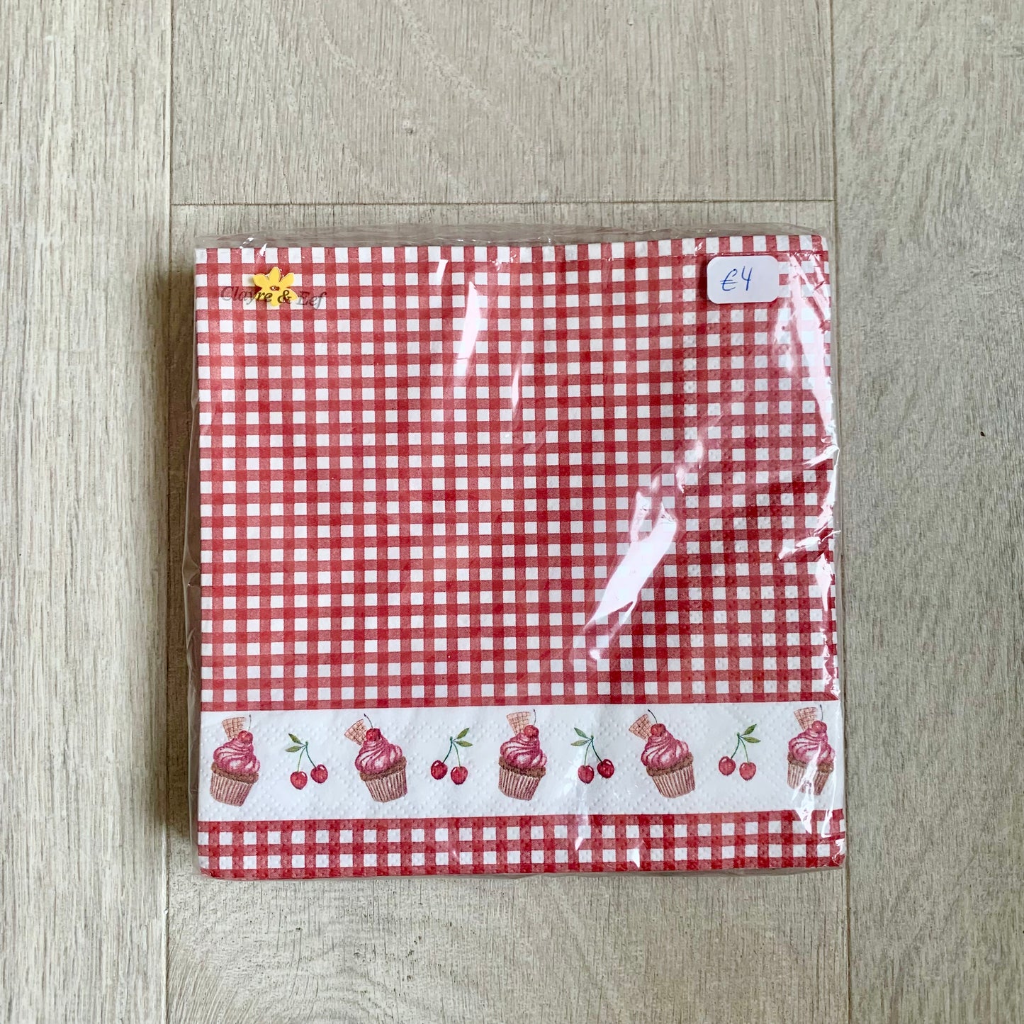 Serviettes « gourmandises »