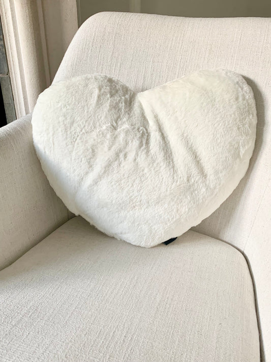 Coussin en forme de cœur