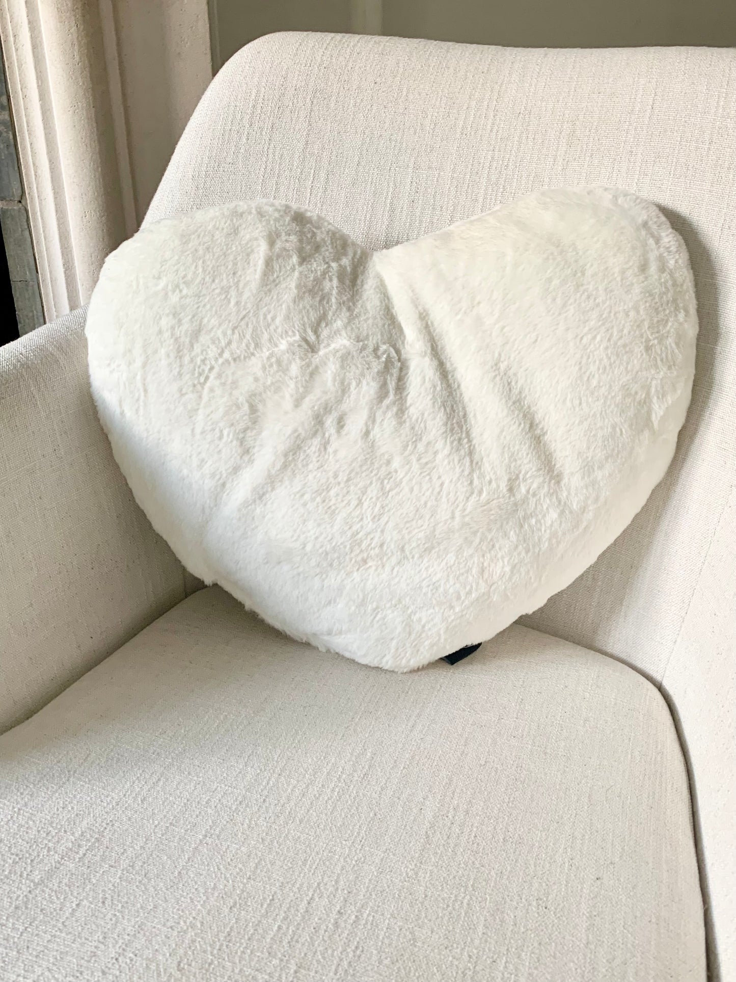 Coussin en forme de cœur