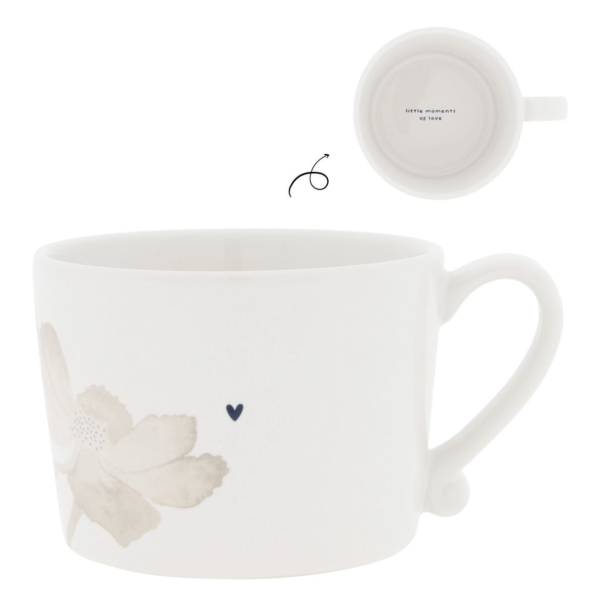 Mug flower moments of love