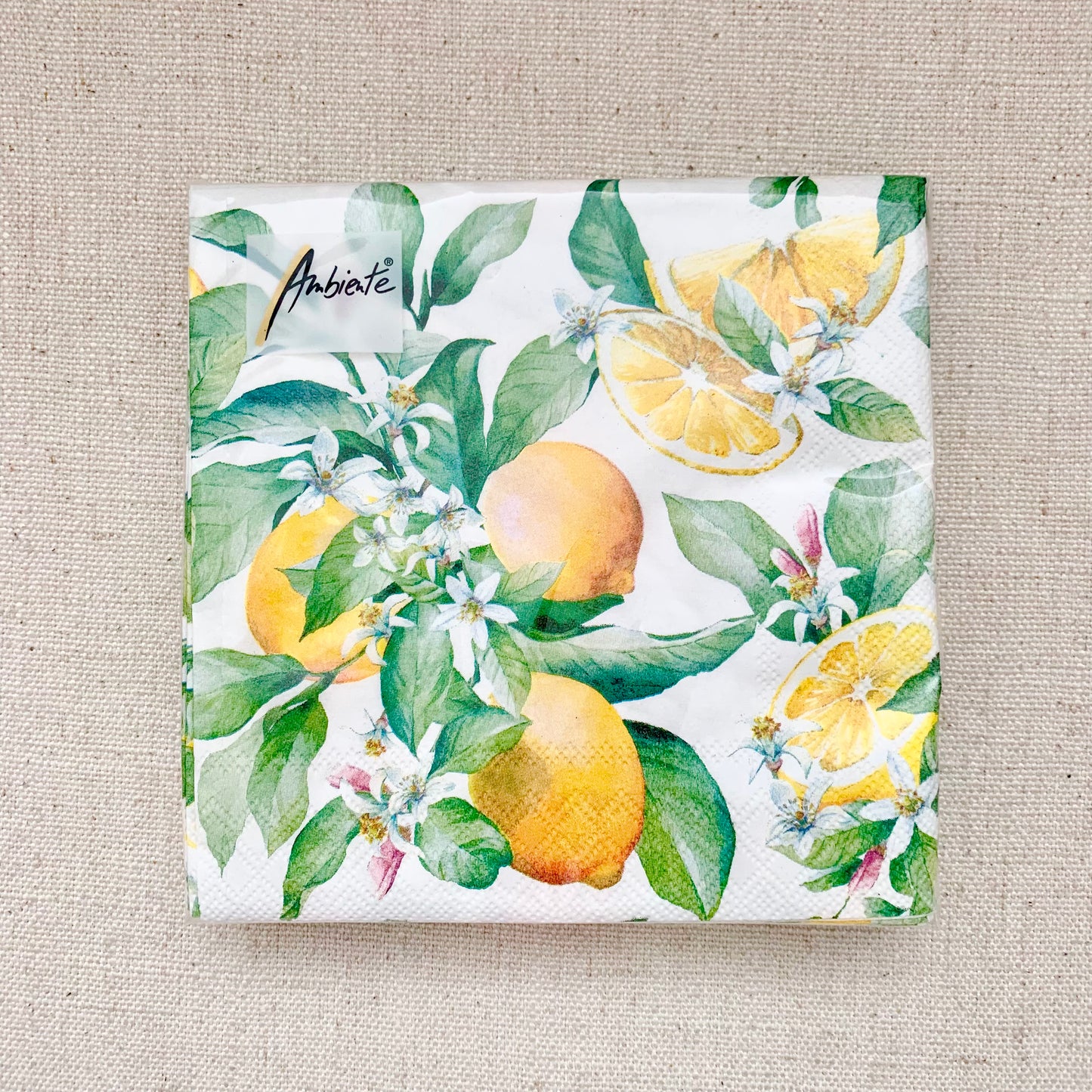 Serviettes lemon