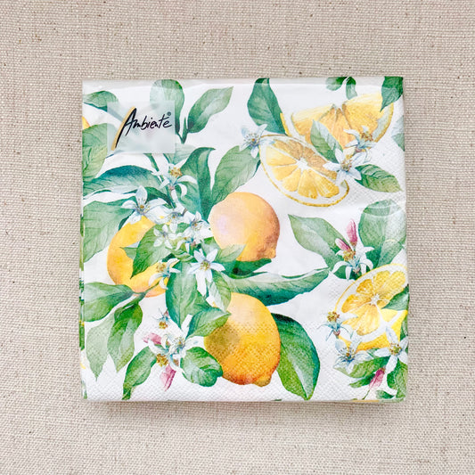 Serviettes lemon