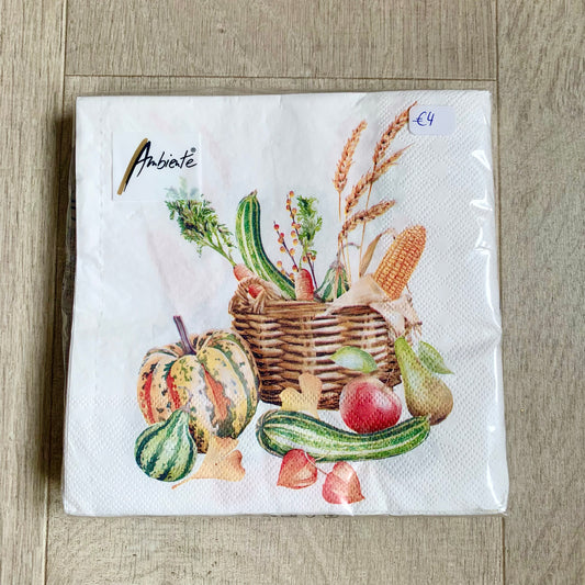 Serviettes « autumn still life »