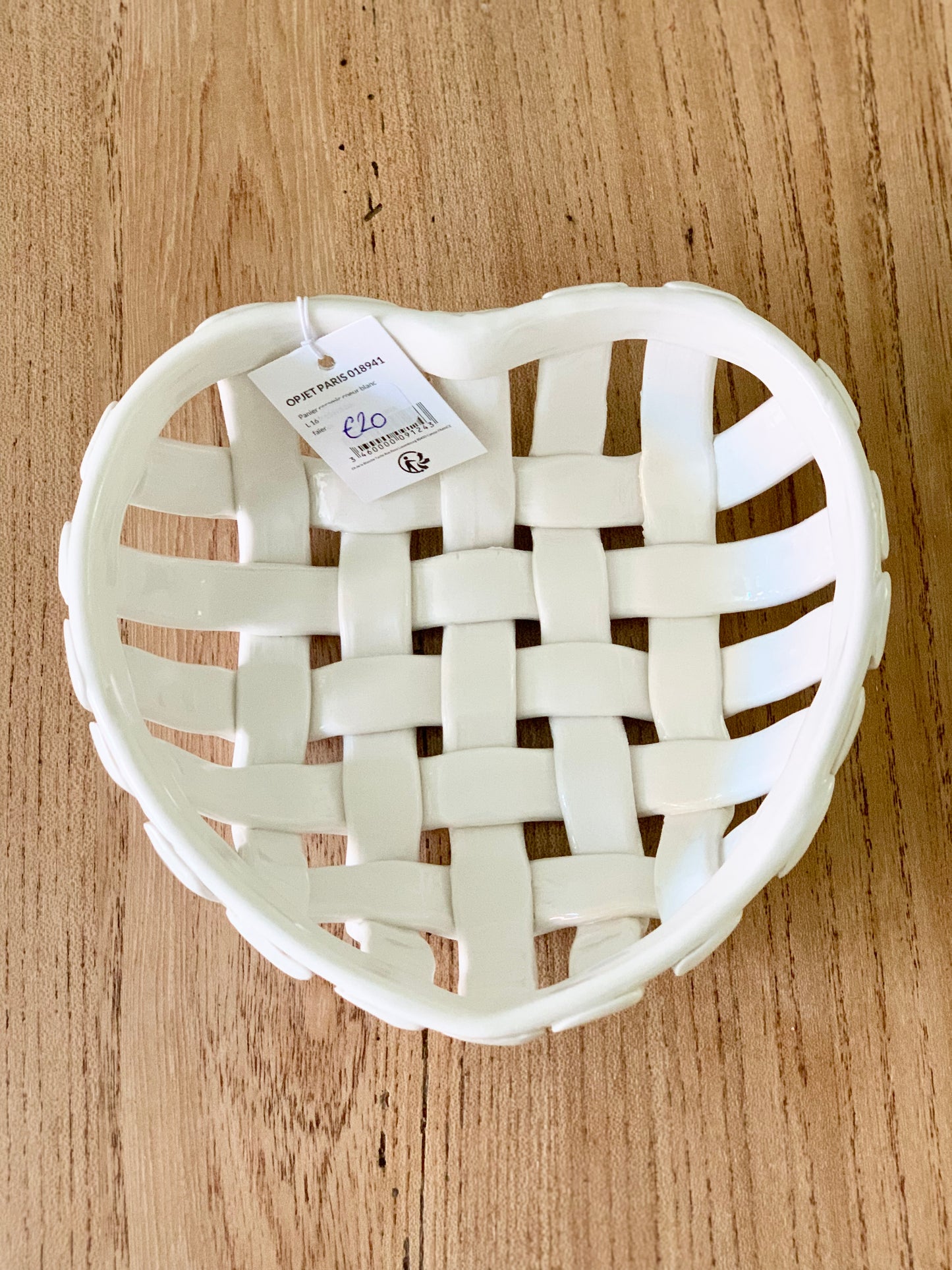 Panier en céramique