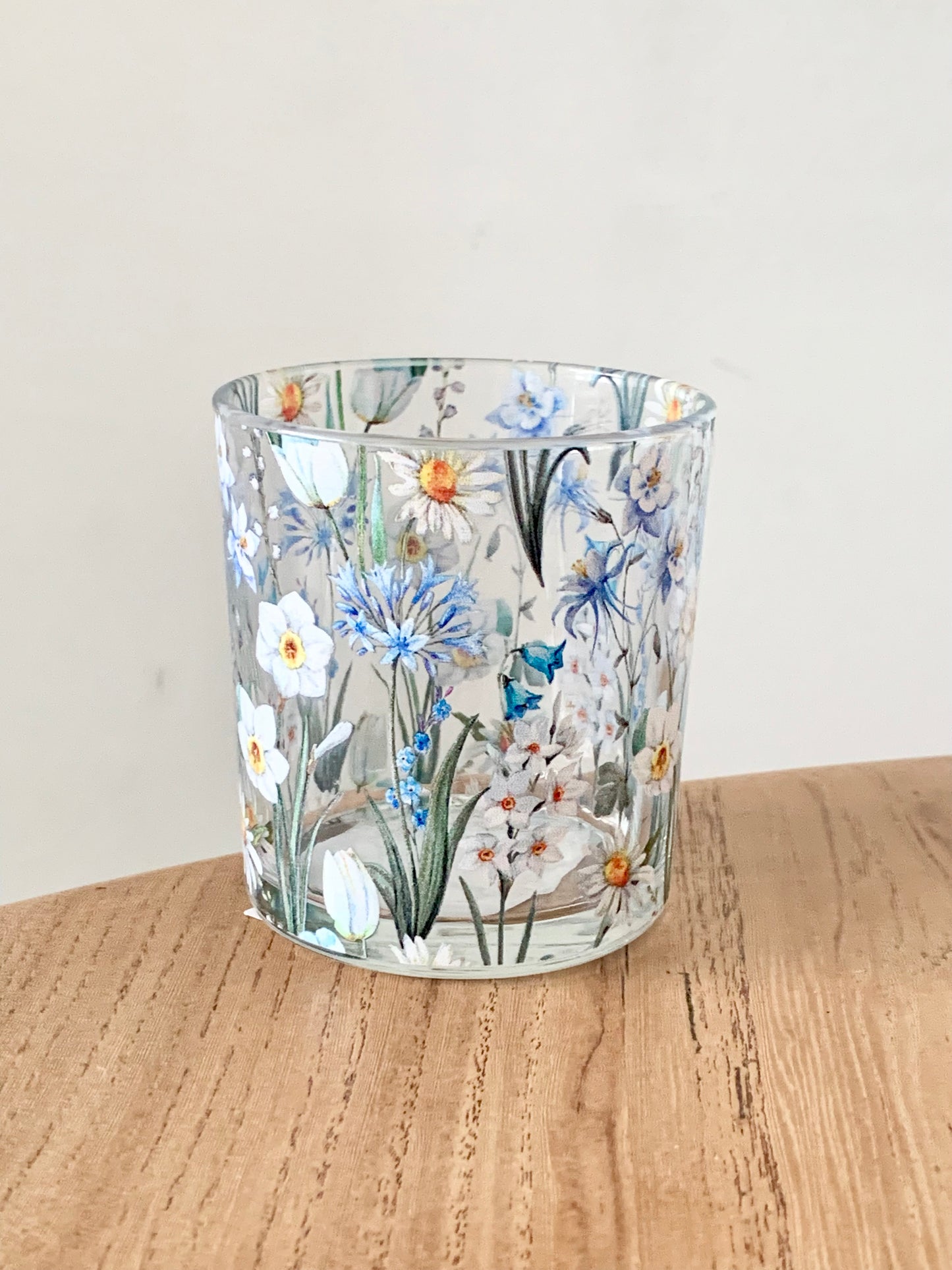 Photophore S fleurs sauvages