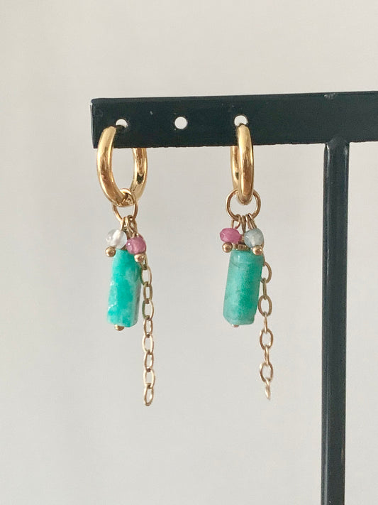 Boucles d’oreilles « Gwen »