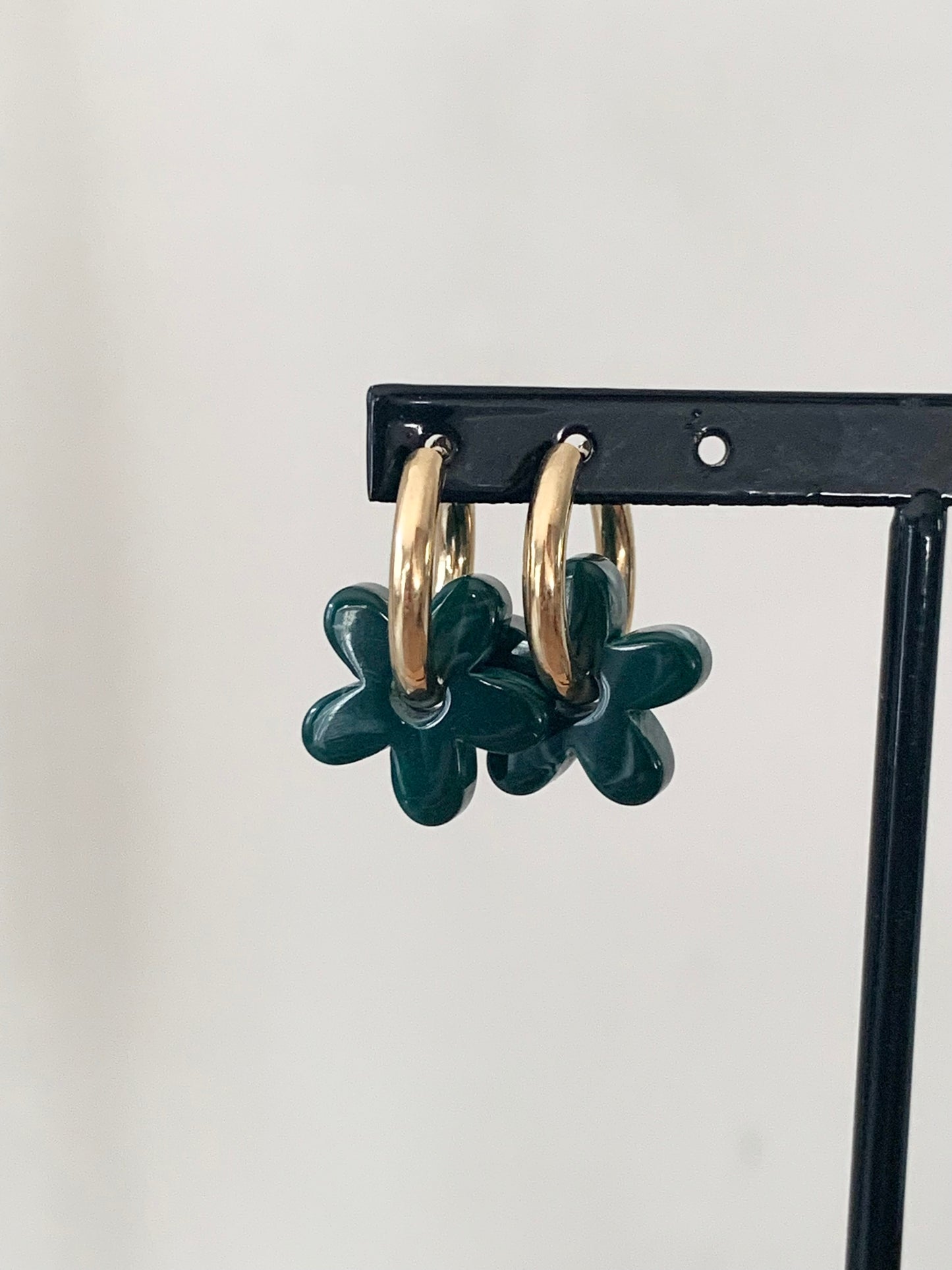 Boucles d’oreilles Felicie vertes