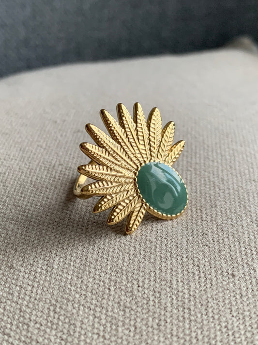 Bague « Alberta sauge »