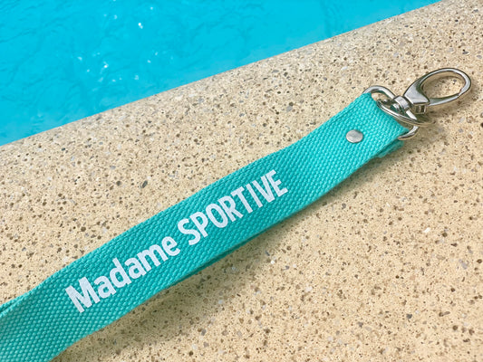 Porte-clés « madame sportive »