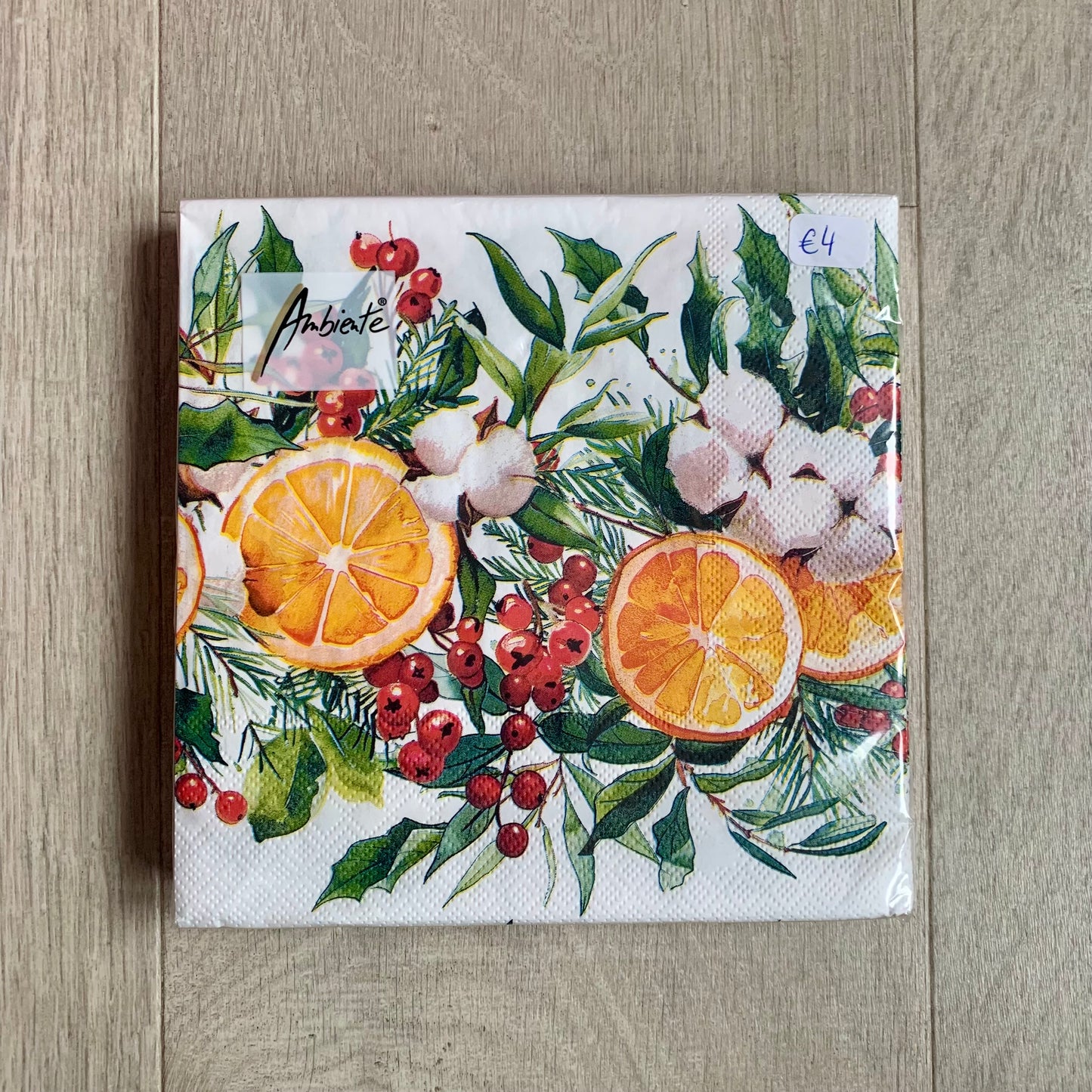Serviettes « winter oranges »
