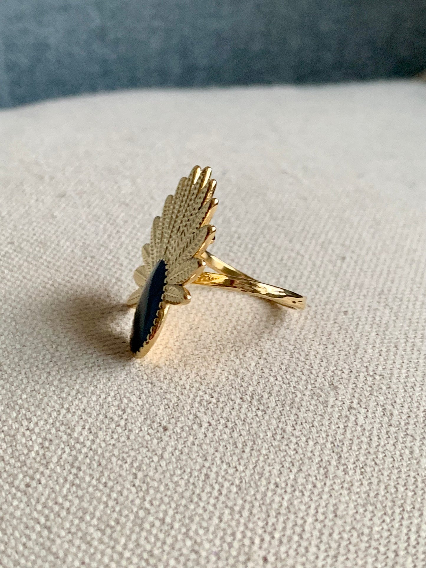 Bague « Alberta noir »