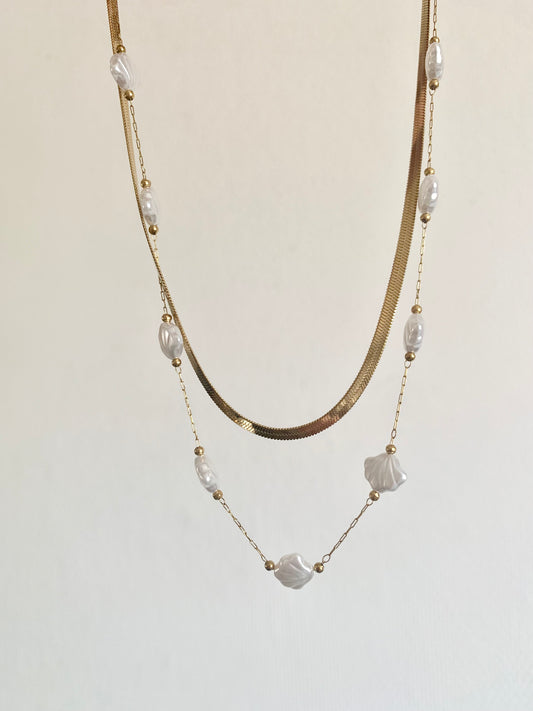 Collier coquillages