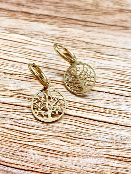 Boucles d’oreilles « arbre de vie »