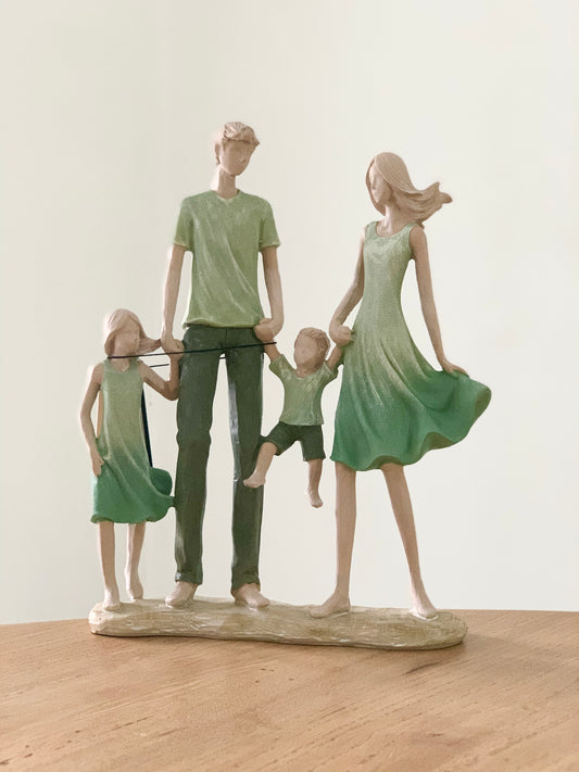 Statuette famille