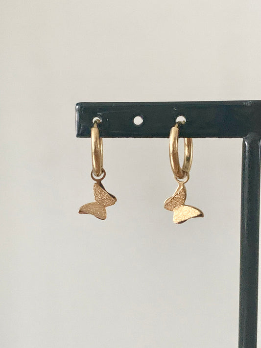 Boucles d’oreilles « butterfly »