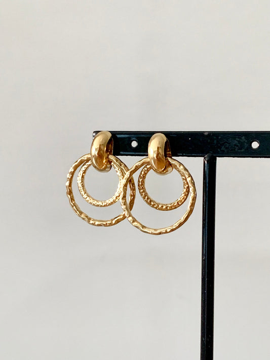 Boucles d’oreilles Camélia