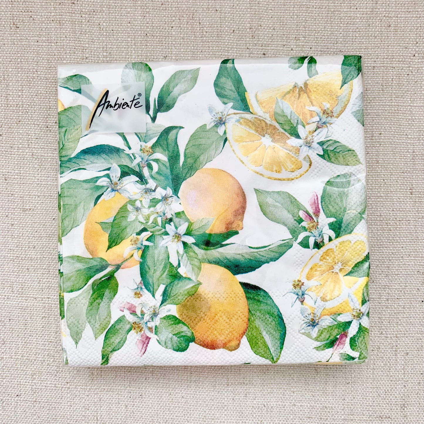Serviettes lemon