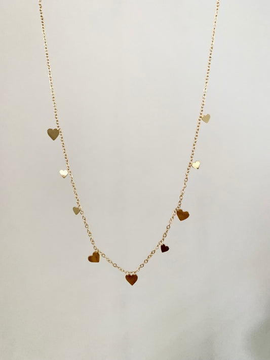 Collier « petits cœurs »
